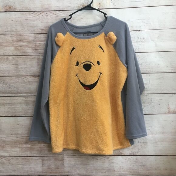 DISNEY WINNIE THE POOH FLEECE PAJAMAS - Picture 3 of 9